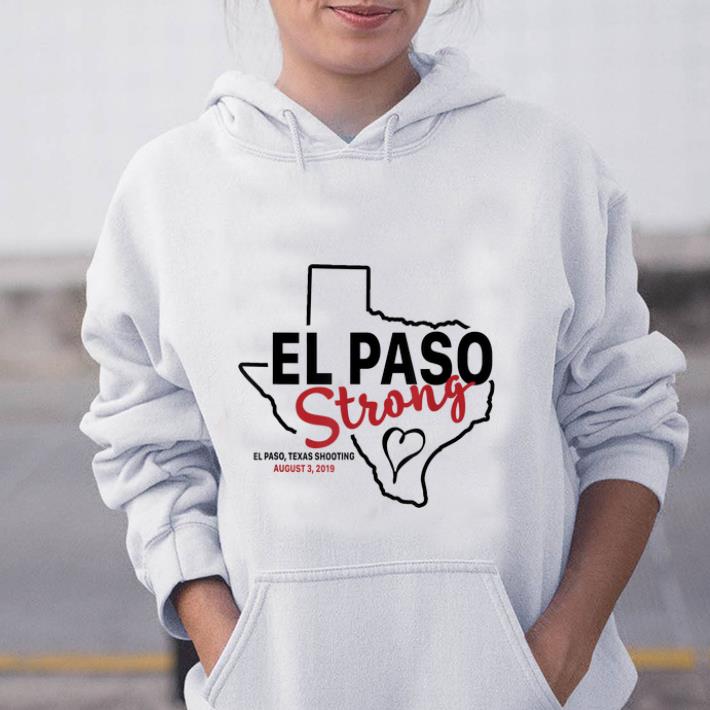 Hot El paso strong texas shoothing august map shirt 1 - Hot El paso strong texas shoothing august map shirt