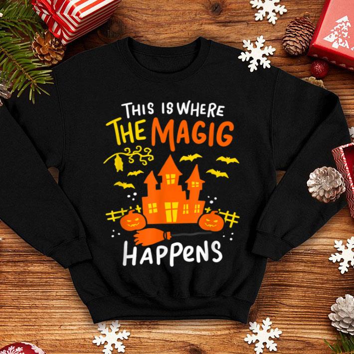 Hot Halloween Trick Or Treats Party Magic Happens shirt 4 - Hot Halloween Trick Or Treats Party Magic Happens shirt