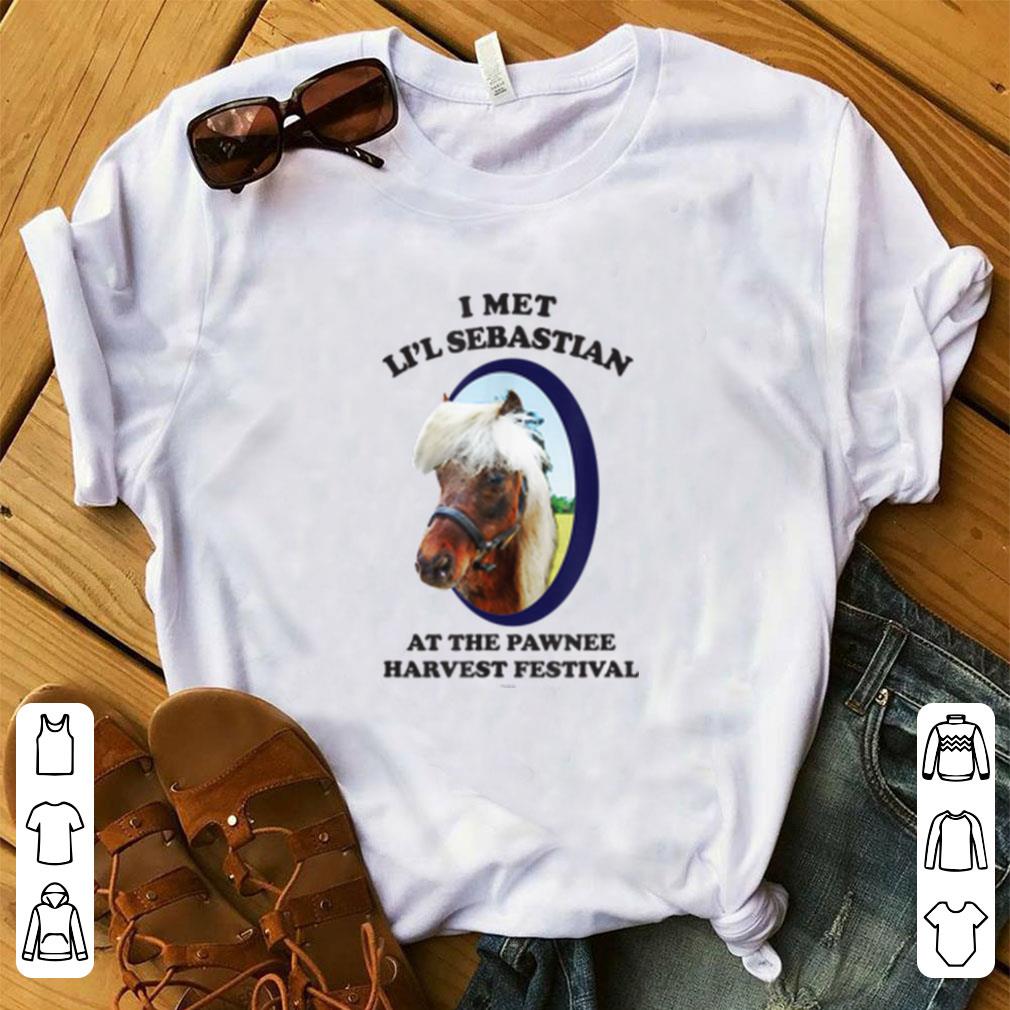 Hot Parks and Recreation I Met Li l Sebastian shirt 1 - Hot Parks and Recreation I Met Li'l Sebastian shirt