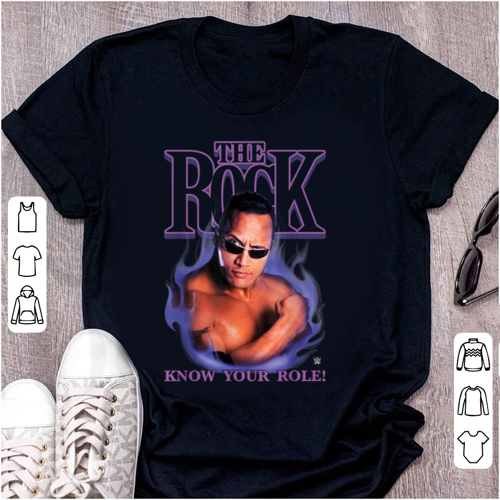 Nice The Rock Know Your Role WWE shirt 1 - Nice The Rock Know Your Role WWE shirt