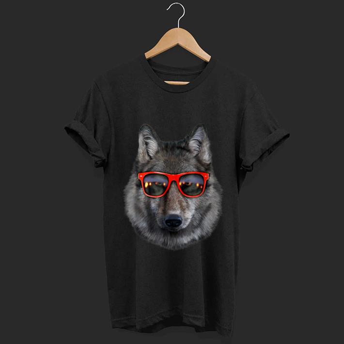 Official Wolf in Retro Sunglass Frame shirt 1 - Official Wolf in Retro Sunglass Frame shirt