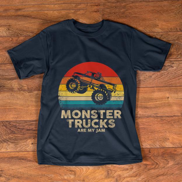 Original Monster Truck Are My jam Vintage shirt 1 - Original Monster Truck Are My jam Vintage shirt