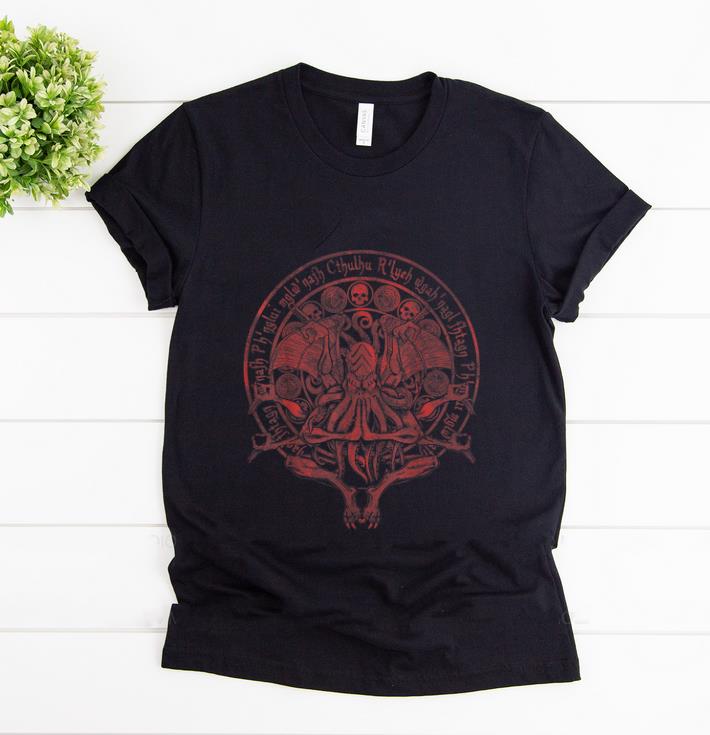 Original The Idol Cthulhu Red Variant Indian God shirt 1 - Original The Idol - Cthulhu Red Variant Indian God shirt