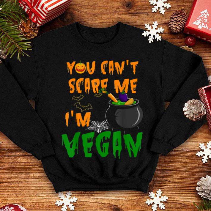 Original Vegan Halloween You Cant Scare Me Vegetarian Costume Gift shirt 4 - Original Vegan Halloween You Cant Scare Me Vegetarian Costume Gift shirt