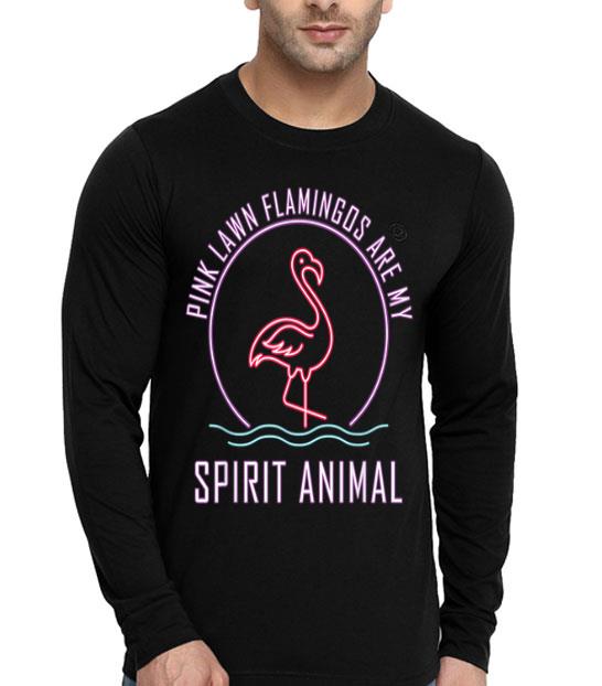 Pink Lawn Flamingos Are My Spirit Animal Women shirt 4 - Pink Lawn Flamingos Are My Spirit Animal Women shirt