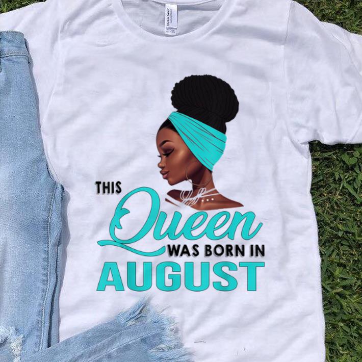 Premium Queen Was Born In August Black Women shirt 1 - Premium Queen Was Born In August Black Women shirt