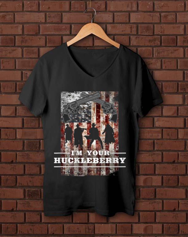 Pretty I m your Huckleberry American Flag Revolver shirt 1 - Pretty I'm your Huckleberry American Flag Revolver shirt