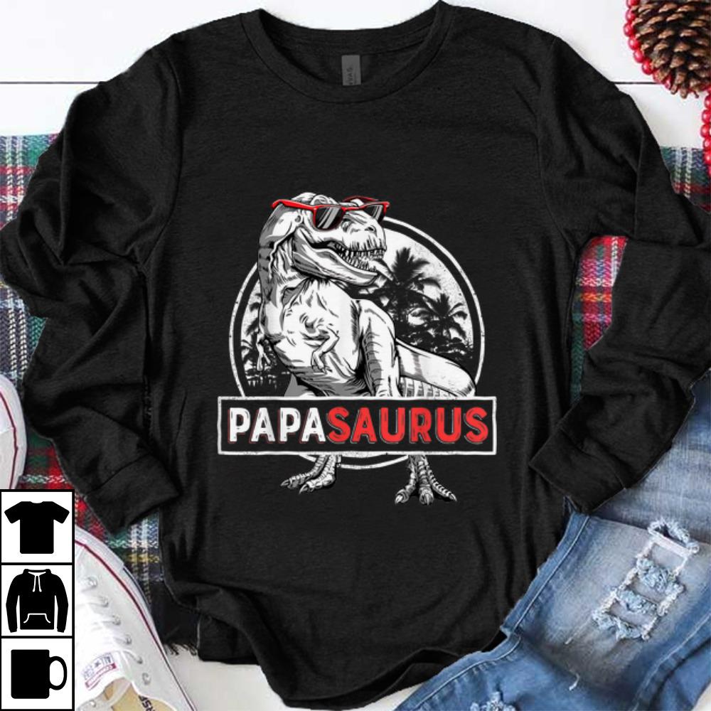 Pretty T rex Papa Saurus Dinosaur Sunglass shirt 1 - Pretty T rex Papa Saurus Dinosaur Sunglass shirt