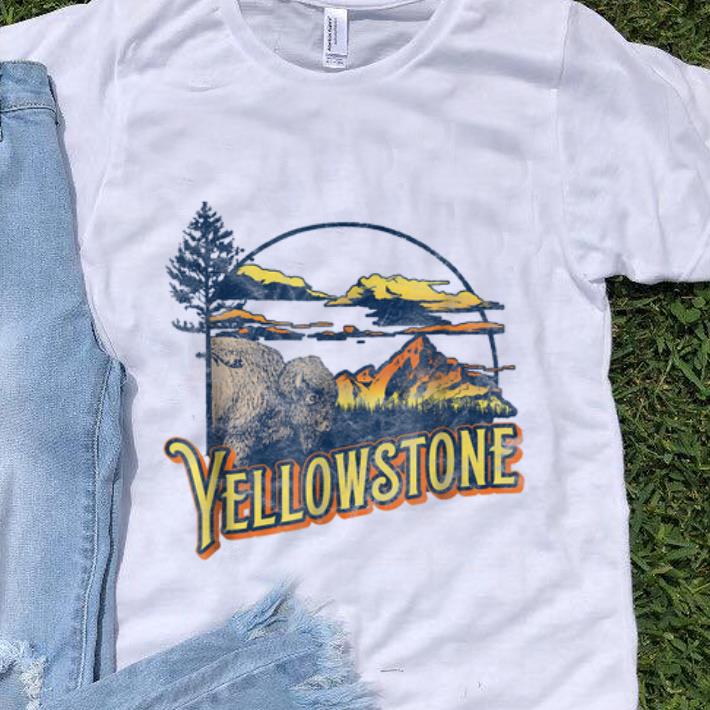 Pretty Vintage Yellowstone National Park Retro shirt 1 - Pretty Vintage Yellowstone National Park Retro shirt