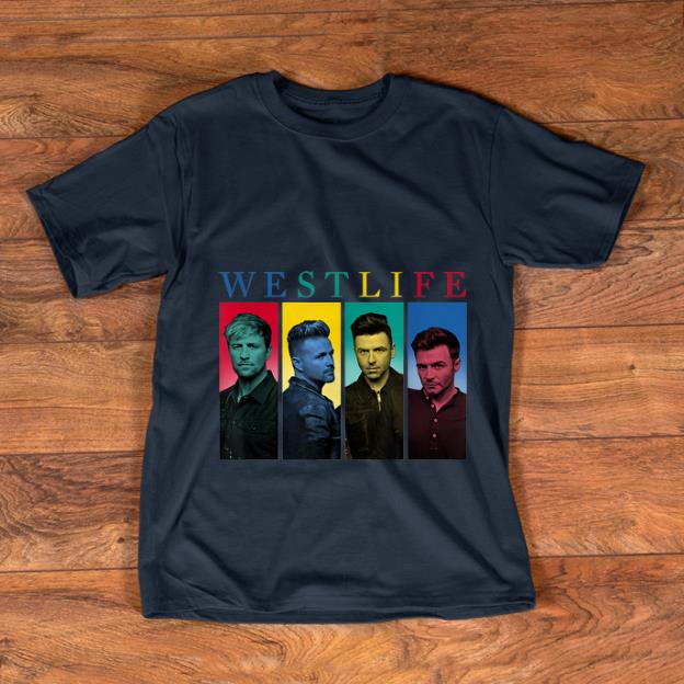 Pretty Westlife Colour Heads shirt 1 - Pretty Westlife Colour Heads shirt