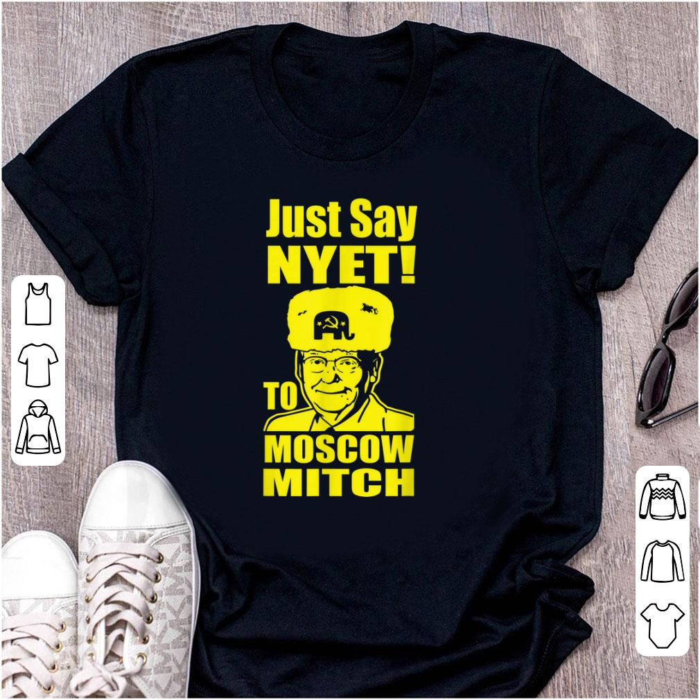 Top Just Say Nyet To Moscow Mitch McConnell 2020 shirt 1 - Top Just Say Nyet To Moscow Mitch McConnell 2020 shirt