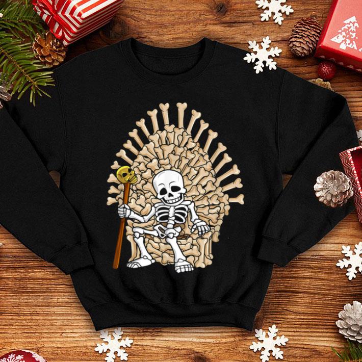 Top Skeleton Bones Throne Funny Halloween shirt 4 - Top Skeleton Bones Throne Funny Halloween shirt