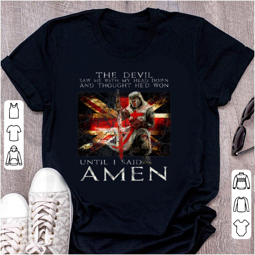 Top The Devil Saw Me With My Head Down And Thought He d Won shirt 1 - Top The Devil Saw Me With My Head Down And Thought He'd Won shirt