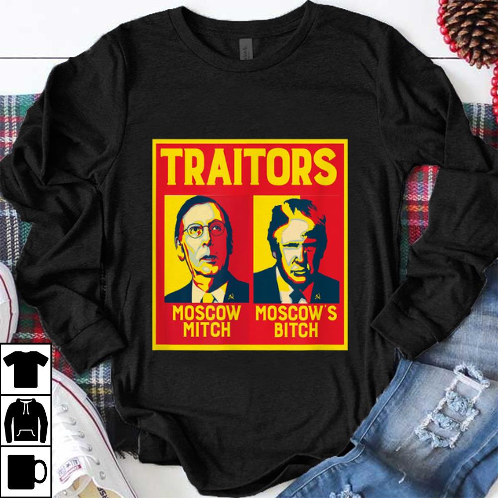 Top Traitors Moscow Mitch Moscow s Bitch McConnell Trump shirt 1 - Top Traitors Moscow Mitch Moscow's Bitch McConnell Trump shirt