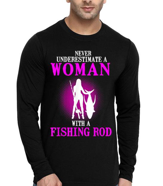 Woman Fishing Funny shirt 4 - Woman Fishing Funny shirt