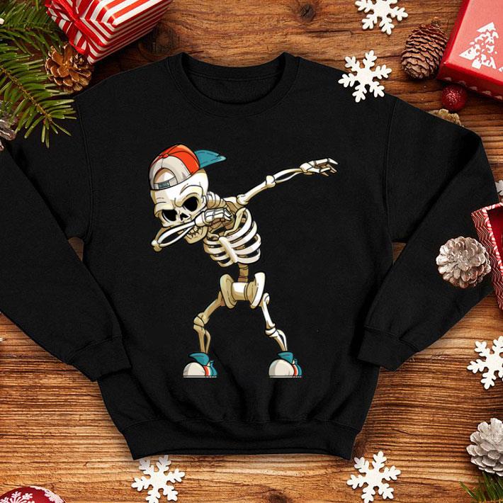 Awesome Halloween Dabbing Skeleton Funny Halloween Dab Kid shirt 4 - Awesome Halloween Dabbing Skeleton Funny Halloween Dab Kid shirt