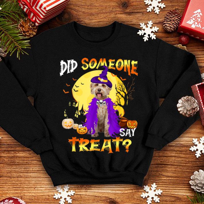 Awesome Labradoodle Dog Halloween Did Someone Say Treat shirt 4 - Awesome Labradoodle Dog Halloween Did Someone Say Treat shirt