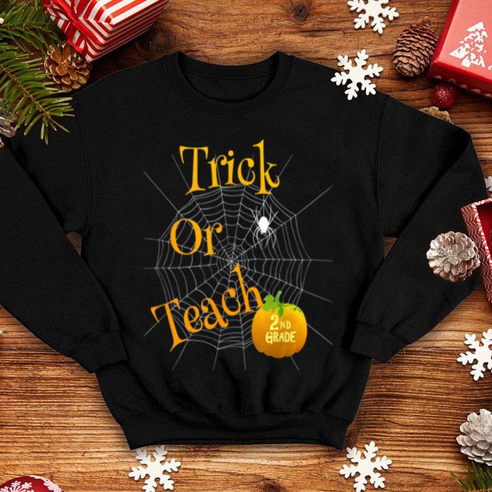 Cute Trick Or Teach Second Grade Teacher Festive Halloween shirt 4 - Cute Trick Or Teach Second Grade Teacher Festive Halloween shirt