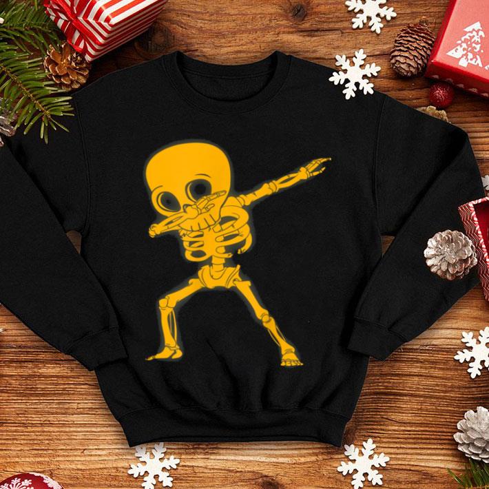 Dabbing Skeleton Pumpkin Dance Halloween Kids Boys shirt 4 1 - Dabbing Skeleton Pumpkin Dance Halloween Kids Boys shirt