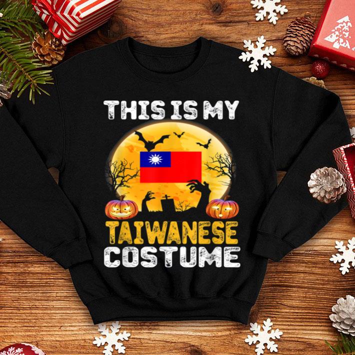 Funny This Is My Taiwanese Flag Costume Halloween Taiwan shirt 4 - Funny This Is My Taiwanese Flag Costume Halloween Taiwan shirt