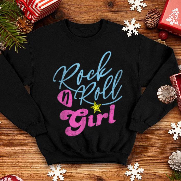 Halloween Rock N Roll Girl Retro Costume shirt 4 - Halloween Rock N Roll Girl Retro Costume shirt
