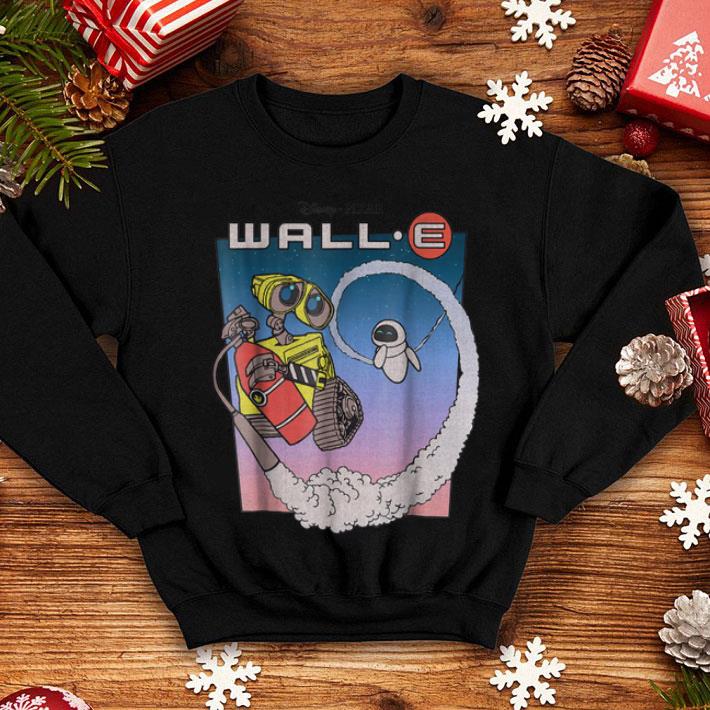 Hot Disney Pixar Wall E Fly Eve Retro Distressed shirt 4 - Hot Disney Pixar Wall-E Fly Eve Retro Distressed shirt