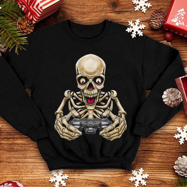 Hot Gaming Skull Halloween Gift Video Gamers Boys Girlsns shirt 4 - Hot Gaming Skull Halloween Gift Video Gamers Boys Girlsns shirt