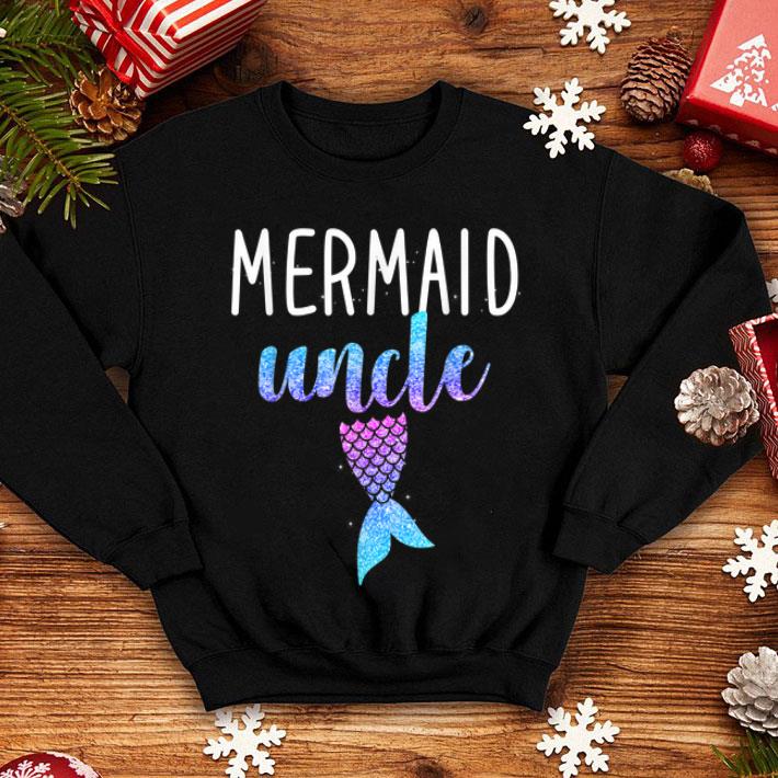 Official Mens Mermaid Uncle Mermaid Birthday Party Gift for Men shirt 4 - Official Mens Mermaid Uncle Mermaid Birthday Party Gift for Men shirt