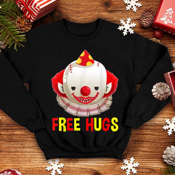 Official Scary Clown Evil Halloween Free Hugs shirt Official Scary Clown Evil Halloween Free Hugs shirt 4 - Official Scary Clown Evil Halloween Free Hugs shirt