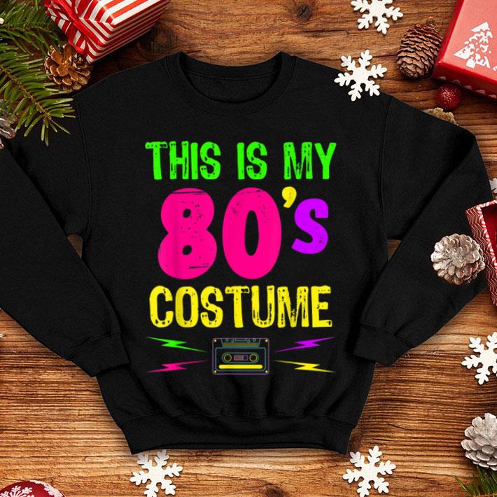 Official This Is My 80 s Costume Music Lover Vintage Style Halloween shirt 4 - Official This Is My 80's Costume Music Lover Vintage Style Halloween shirt