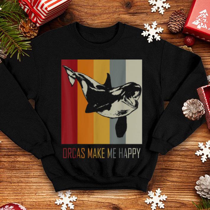 Orcas Make Me Happy Killer Whale shirt 4 1 - Orcas Make Me Happy Killer Whale shirt