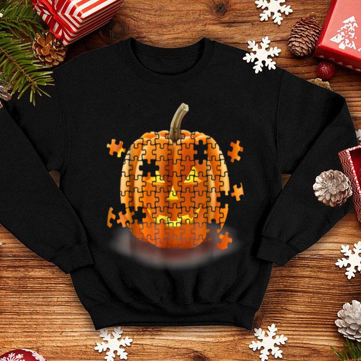 Original Autism Awareness Pumpkin Piece Puzzle Halloween shirt 4 - Original Autism Awareness Pumpkin Piece Puzzle Halloween shirt