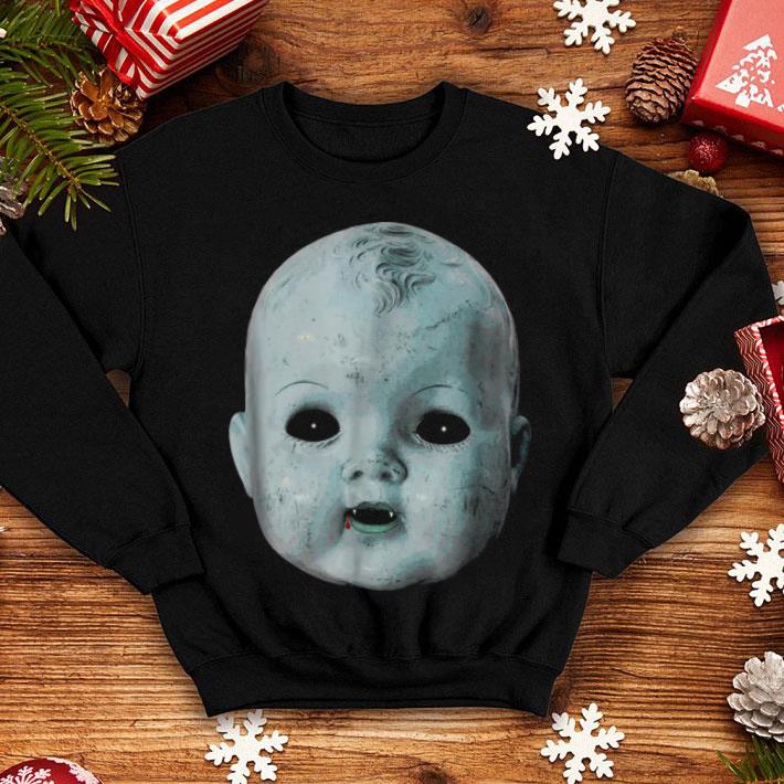 Scary Doll Head Creepy Halloween Vampire Baby Costume shirt 4 - Scary Doll Head Creepy Halloween Vampire Baby Costume shirt