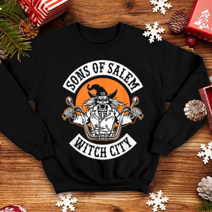 Sons Of Salem Biker For Halloween shirt 4 - Sons Of Salem Biker For Halloween shirt