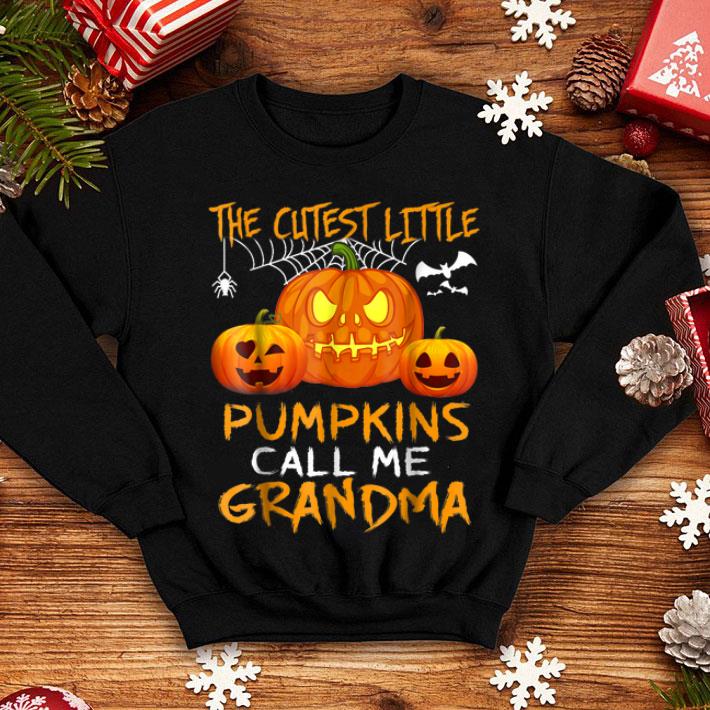 Awesome The Cutest Little Pumpkins Call Me Grandma Halloween shirt 4 - Awesome The Cutest Little Pumpkins Call Me Grandma Halloween shirt