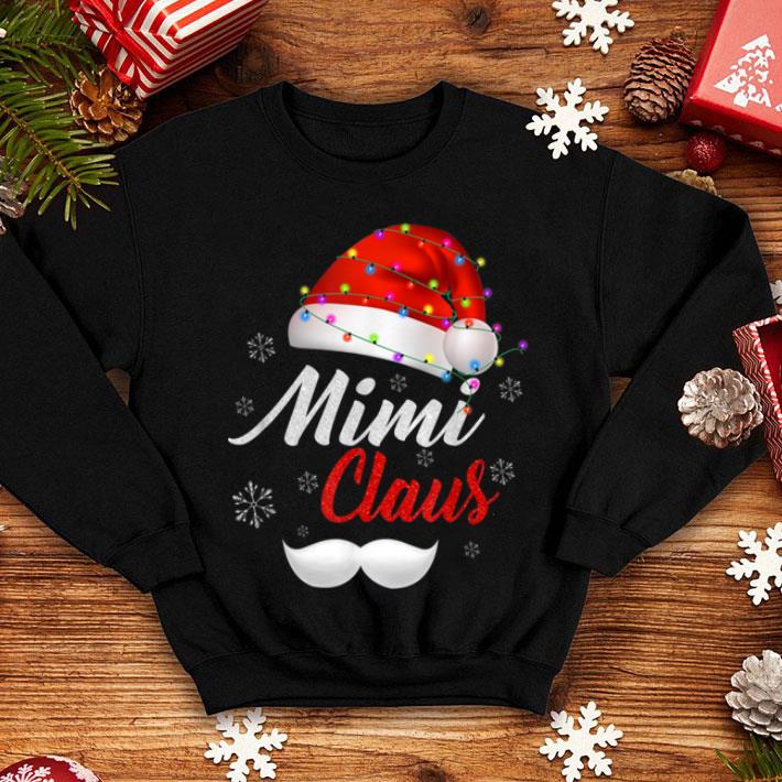Beautiful Mimi Clause Hat Light In Snow Christmas Pajamas Santa shirt Beautiful Mimi Clause Hat Light In Snow Christmas Pajamas Santa shirt 4 - Beautiful Mimi Clause Hat Light In Snow Christmas Pajamas Santa shirt