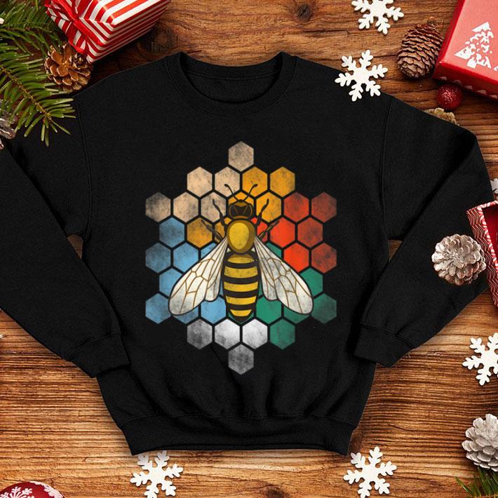 Beautiful Retro Vintage Honey Hives And Bee Gift For Bee Lover shirt 4 - Beautiful Retro Vintage Honey Hives And Bee Gift For Bee Lover shirt