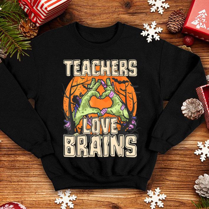 Beautiful Teachers Love Brains Teacher Halloween Gifts For Men shirt Beautiful Teachers Love Brains Teacher Halloween Gifts For Men shirt 4 - Beautiful Teachers Love Brains Teacher Halloween Gifts For Men shirt