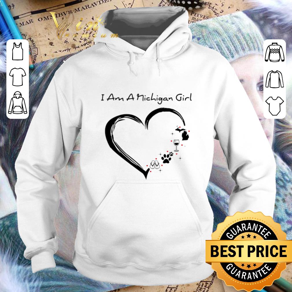 Best I Am A Michigan Girl i Love Flip Flop Dog Paw Wine Scuba diving shirt 4 - Best I Am A Michigan Girl i Love Flip Flop Dog Paw Wine Scuba diving shirt