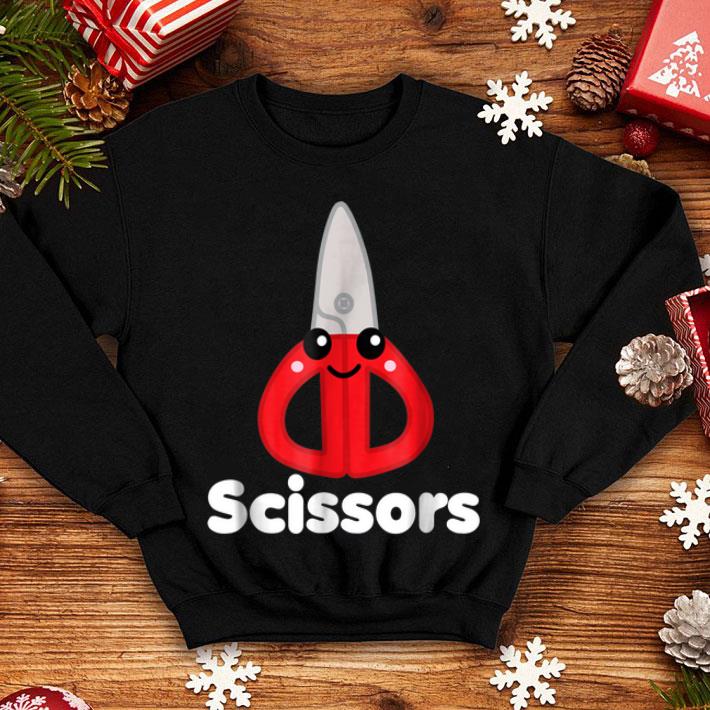 Funny Rock Paper Scissors Group Halloween Costume Dark shirt 4 - Funny Rock Paper Scissors Group Halloween Costume (Dark) shirt