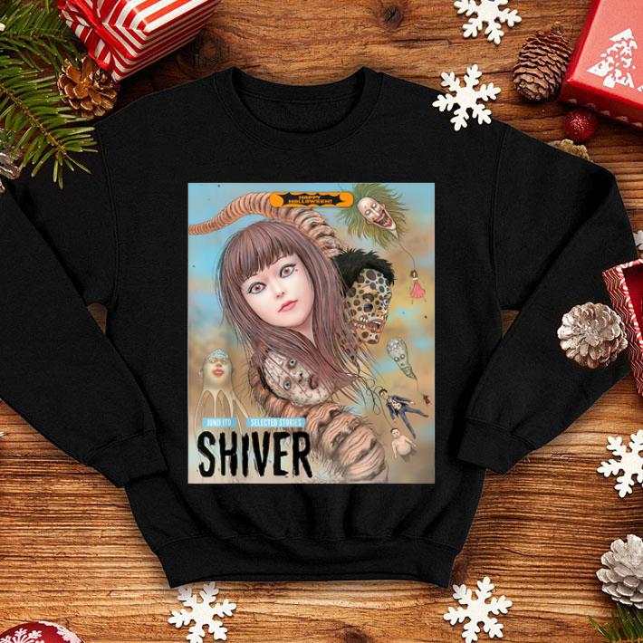 Funny SHIVER HALLOWEEN manga horror Junji Ito anime gift shirt 4 - Funny SHIVER HALLOWEEN manga horror Junji Ito anime gift shirt