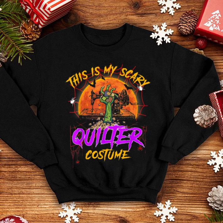 Funny This is my scary quilter costume Halloween shirt Funny This is my scary quilter costume Halloween shirt 4 - Funny This is my scary quilter costume Halloween shirt