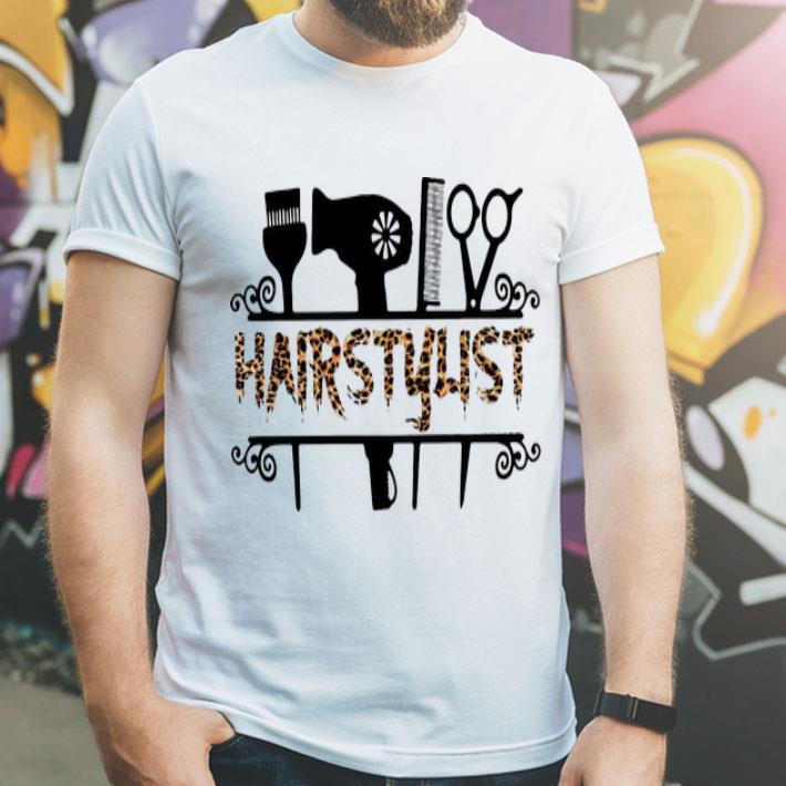 Leopard Hairstylist shirt Leopard Hairstylist shirt 4 - Leopard Hairstylist shirt
