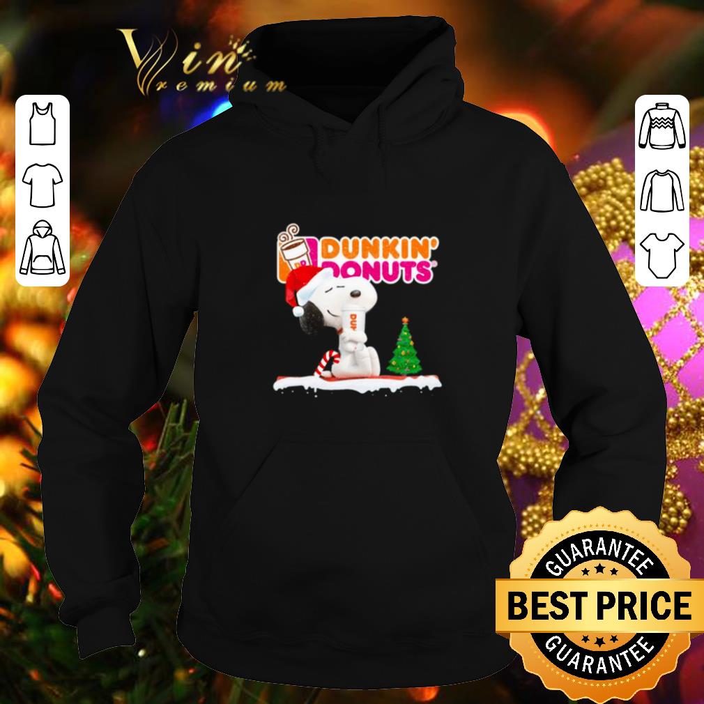 Nice Snoopy drink Dunkin Donuts Christmas shirt 4 - Nice Snoopy drink Dunkin' Donuts Christmas shirt