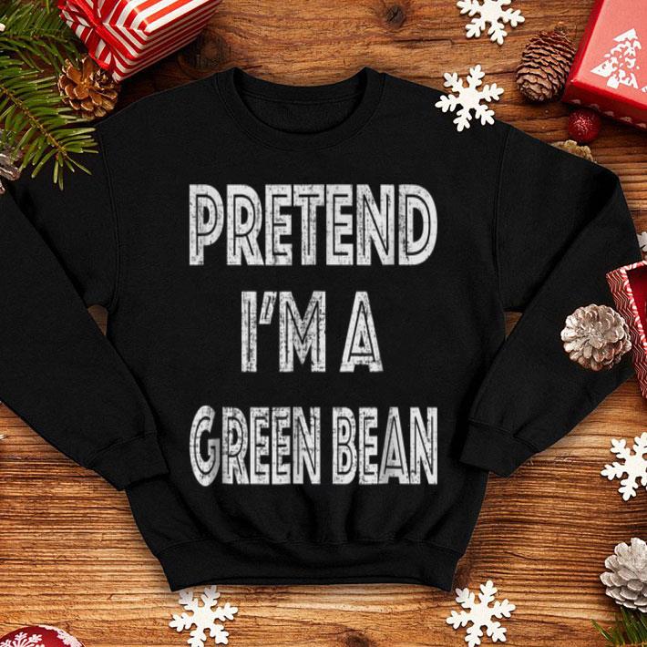 Official Retro Pretend I m a Green Bean Halloween Costume shirt 4 - Official Retro Pretend I'm a Green Bean Halloween Costume shirt