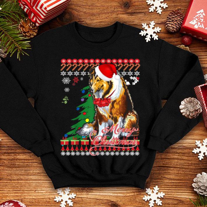 Official Rough Collie Christmas Sweater shirt 4 - Official Rough Collie Christmas Sweater shirt