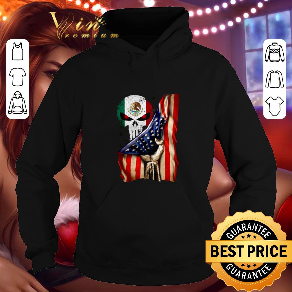 Official Skull 4th Of July independence day Mexico United States shirt 4 - Official Skull 4th Of July independence day Mexico United States shirt