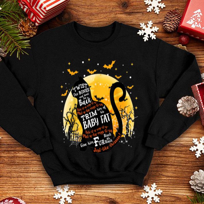 Official Twist The Bones And Bend The Back Cat Halloween shirt 4 - Official Twist The Bones And Bend The Back Cat Halloween shirt