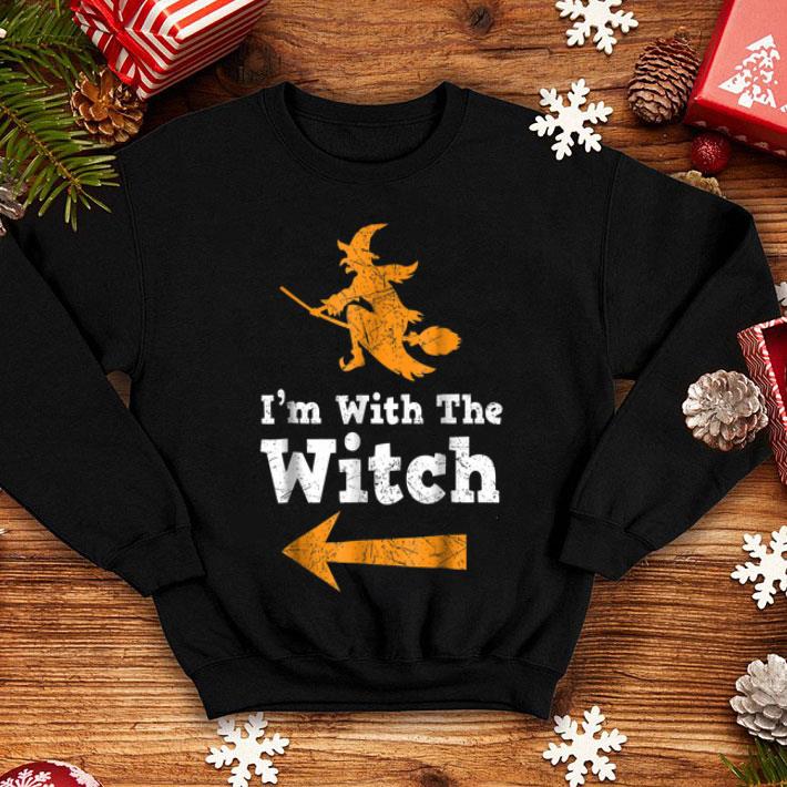 Original Halloween Costume For Couple I m With The Witch shirt 4 - Original Halloween Costume For Couple I'm With The Witch shirt