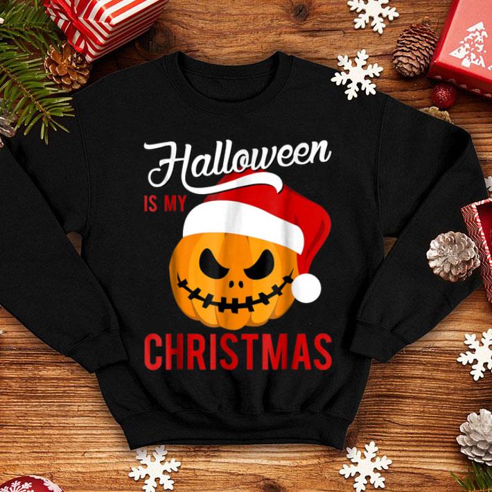 Original Halloween Is My Christmas December shirt 4 - Original Halloween Is My Christmas December shirt